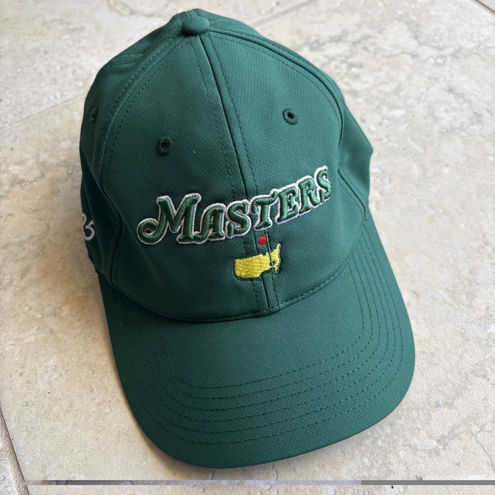 2025 Masters by Ahead Green Performance Tech Hat Augusta National Adjustable